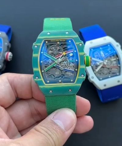 Top Quality Richard Mille RM 67-02 Wayde Van Niekerk Version Green Watch